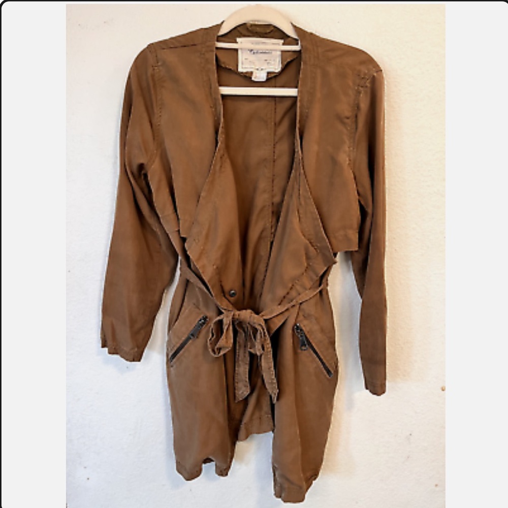 Brown Anthro Trench